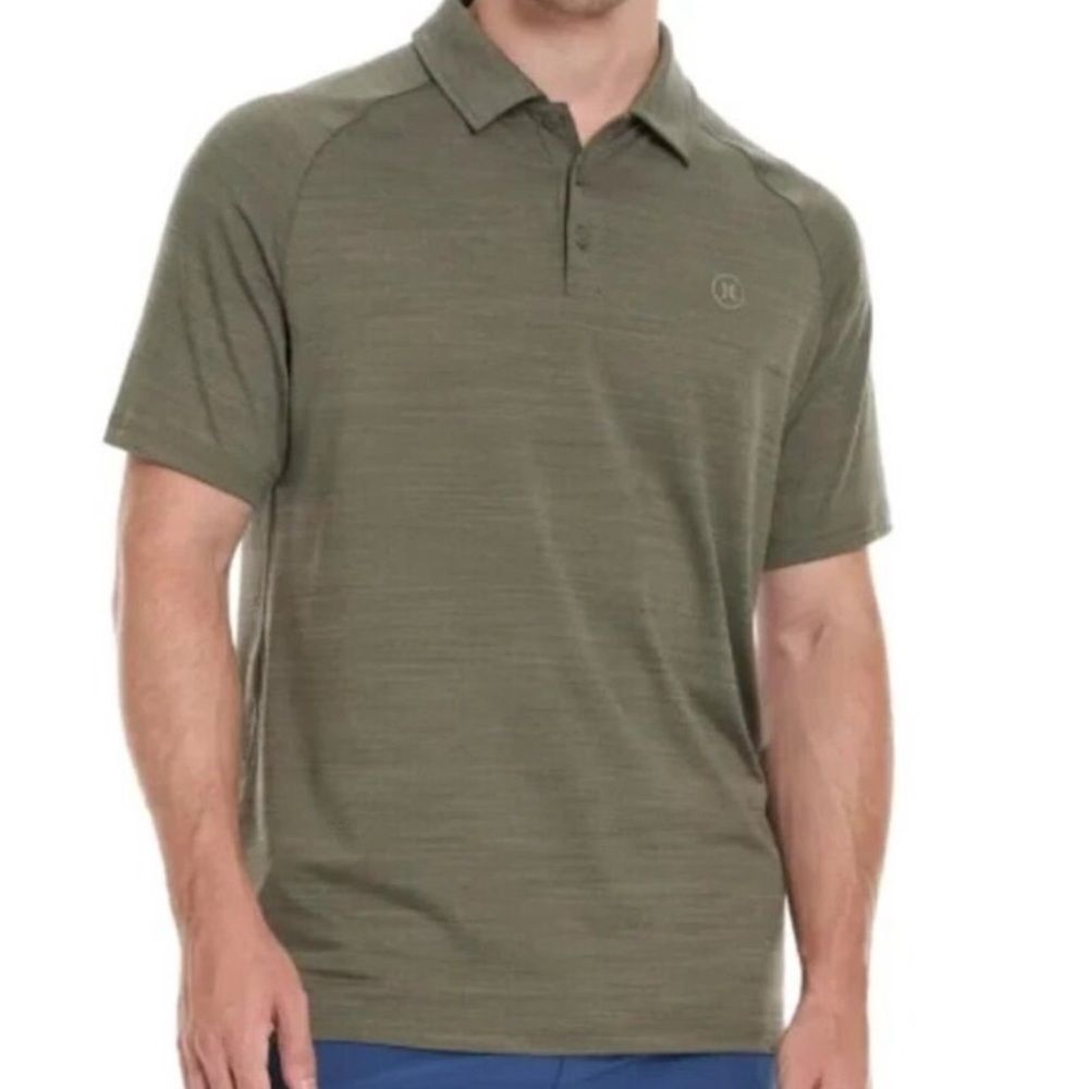 Hurley Sage Green Polo Shirt